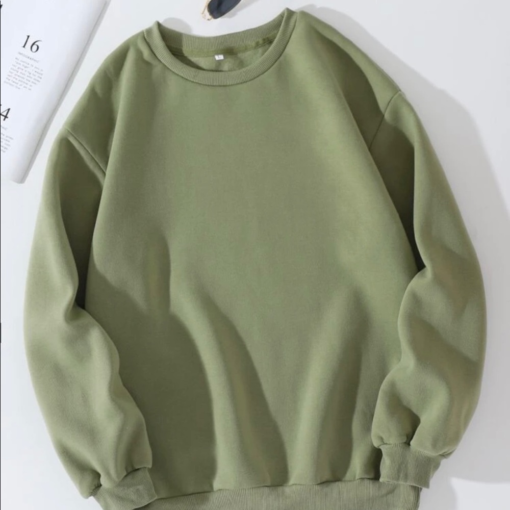 Trending sage colored sweatshirt